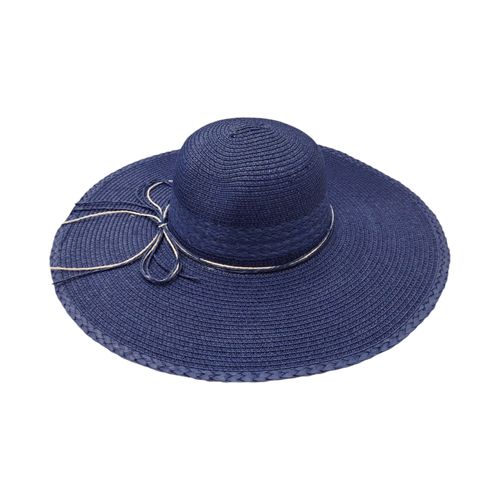 Sombrero con textura color azul para mujer