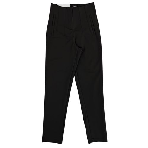 Pantalón skinny surtido sólido con detalle de pinzas para mujer