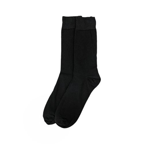 Calcetines de vestir color negro para hombre