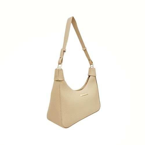 Cartera Hobo color beige de estilo casual para mujer