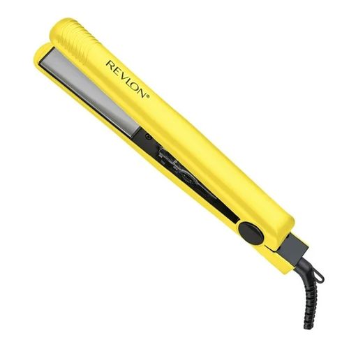 Plancha para cabello Revlon de cerámica amarilla