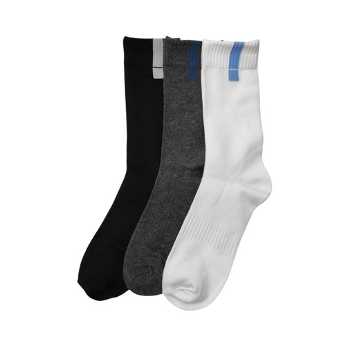 Set de 3 medias multicolor con detalle para hombre