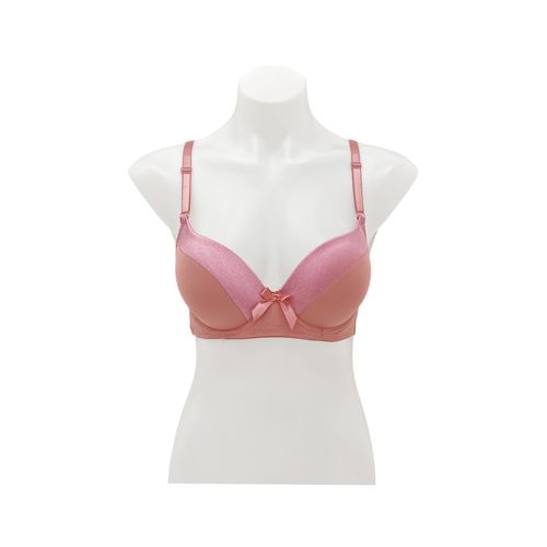 Brasier de color rosa surtido en copa C con detalle para mujer