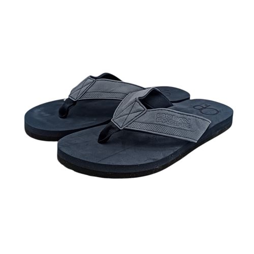 Sandalias playeras color azul para hombre