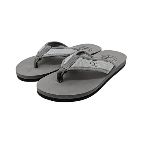 Sandalias de playa color gris diseño con textura para hombre