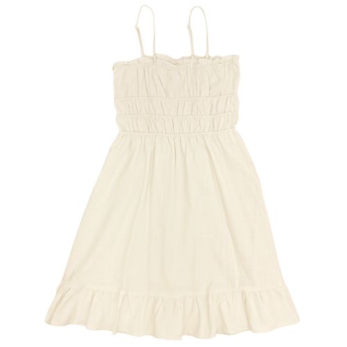 Short fluido color taupe de cintura elástica para mujer