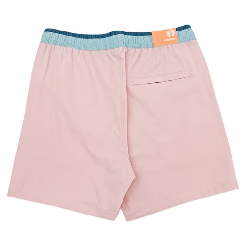 Calzoneta de baño ajustable color rosa para hombre