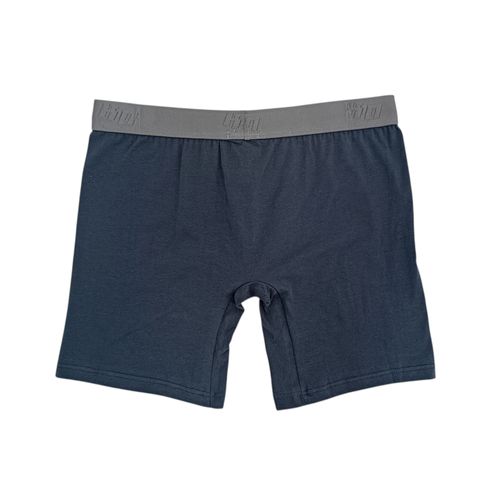 Bóxer clásico color negro de tallaje largo para hombre