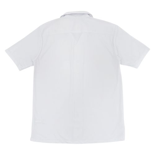 Camisa color blanco de mangas cortas para hombre