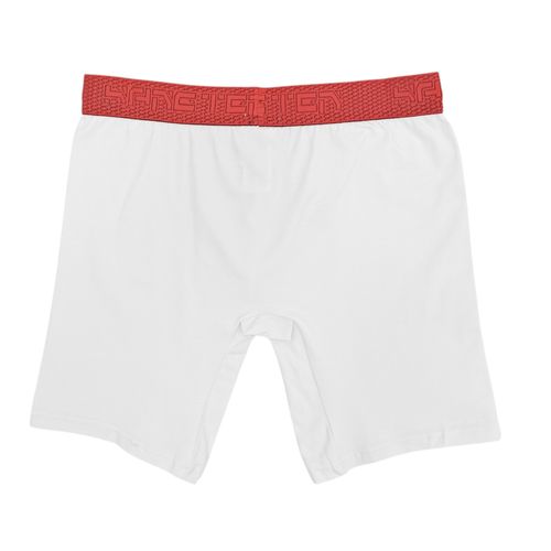 Bóxer color blanco con diseño sólido para hombre