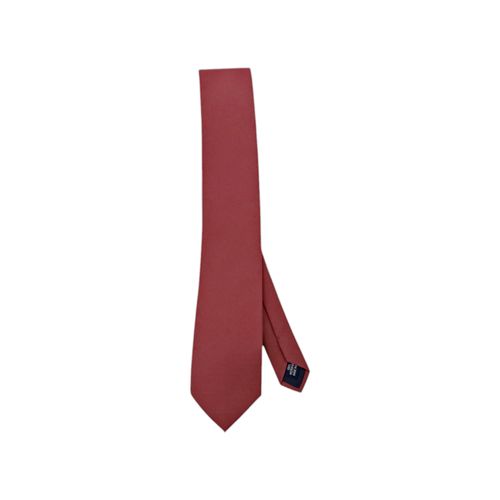 Corbata color rojo clásica para hombre