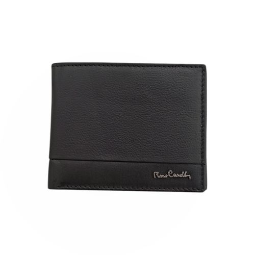 Billetera bifold Pierre Cardin en color negro para hombre