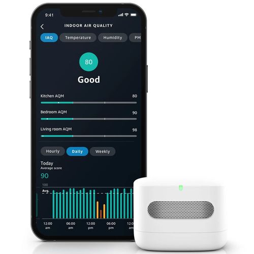 Monitor inteligente de calidad del aire de Amazon