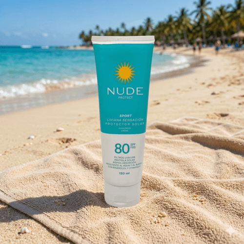Protector solar SPF80 sensación liviana 120ml