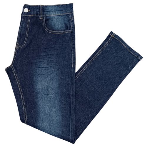 Skinny jeans color azul oscuro lavado para hombre