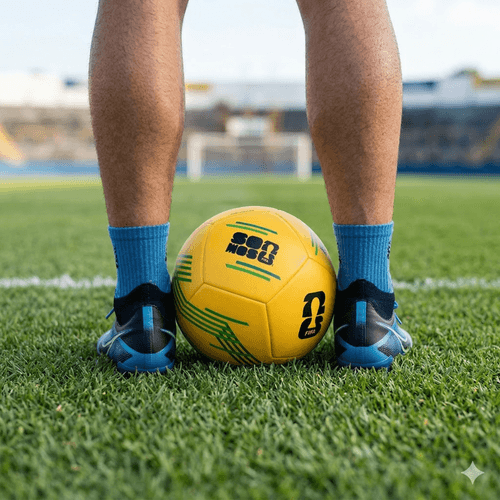 Balón amarillo deportivo de Brasil edición Fifa #5