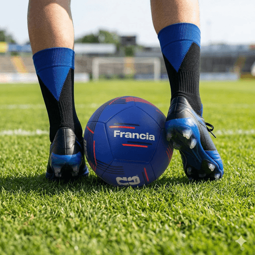 Balón azul deportivo de Francia edición Fifa #5