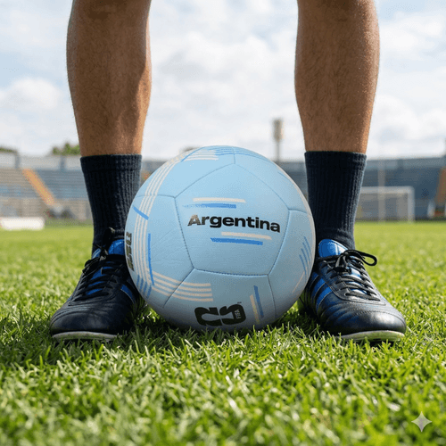 Balón celeste deportivo de Argentina edición FIFA #6