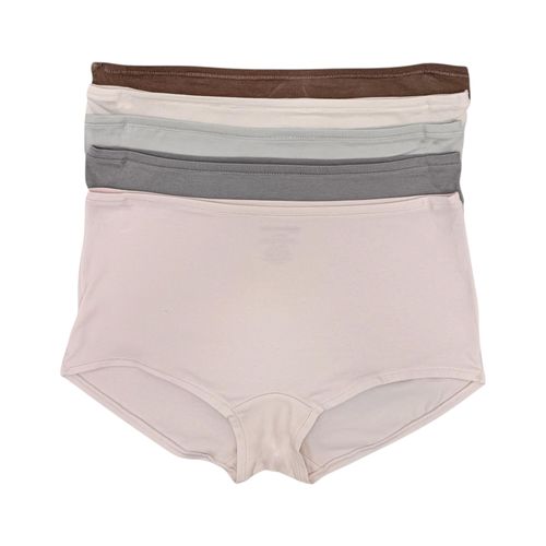 Set de panties en multicolor con corte alto para  mujer