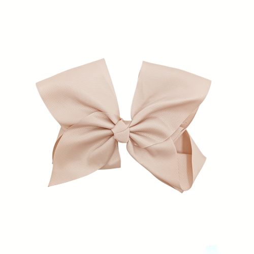 Gancho para cabello color beige con diseño de chonga para mujer