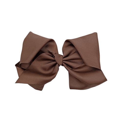 Gancho para cabello color café con diseño de chonga para mujer