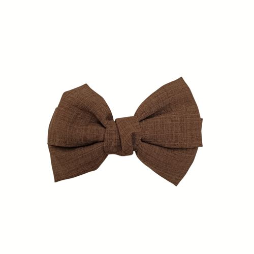 Gancho para pelo en color café con detalle para mujer