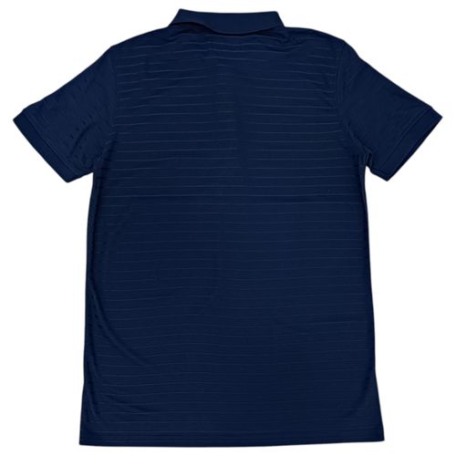 Camisa casual color navy mangas cortas y cuello tipo polo para hombre