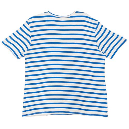 Camiseta en bicolor rayada de mangas cortas para hombre