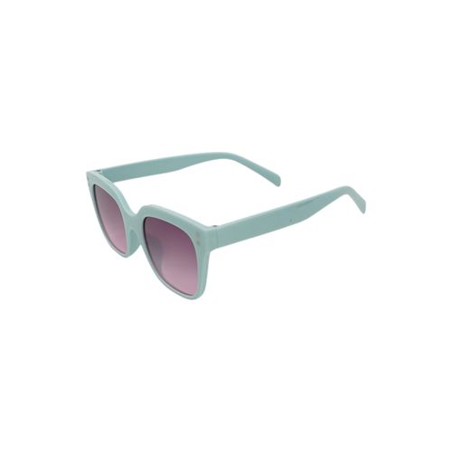 Lentes de sol color verde estilo cuadrados para niña