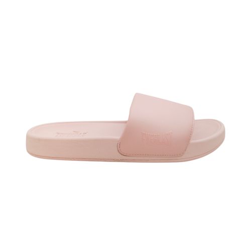 Sandalias tipo slide color rosa para mujer