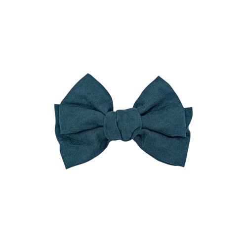 Ganchos decorativo color naranja con nudo central para mujer