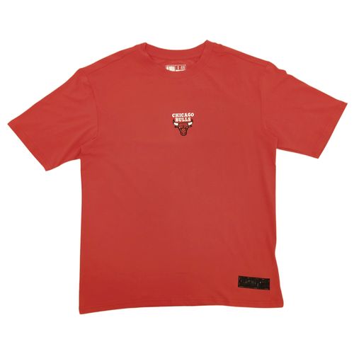 Camiseta deportiva color rojo estampada NBA para hombre