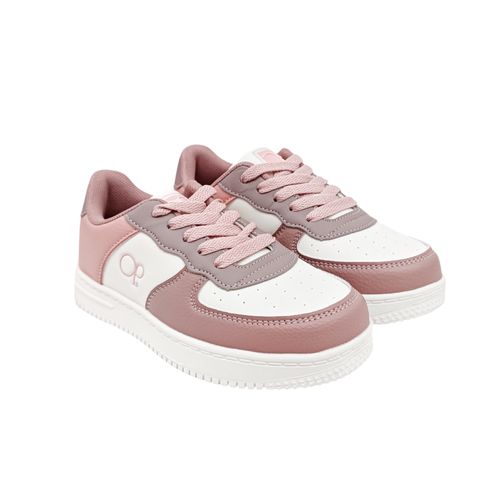 Sneaker casuales en bicolor para niña