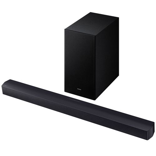 Barra de sonido 2.1 Samsung Serie B con subwoofer 300 Watts