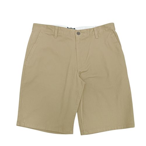 Short casual color beige sólido para hombre