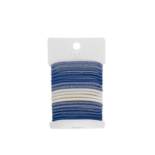 Set de colas para cabello multicolor con diseño sólido para mujer